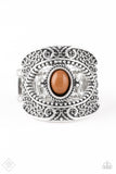 Totally Tourist - Brown Wide Band Ring