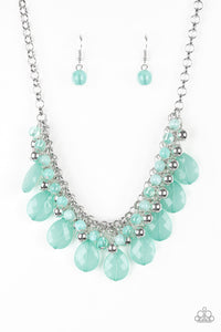 Trending Tropicana - Green Short Necklace