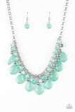 Trending Tropicana - Green Short Necklace