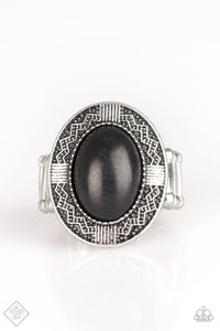 Tribe Trend - Black Wide Band Ring. Fashion Fix Ring