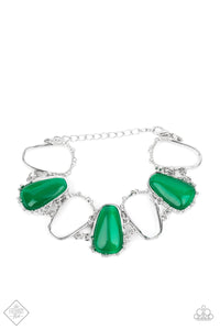 Glimpses Of Malibu - Green - Silver Complete Trend Blend Fashion Fix Set March 2021