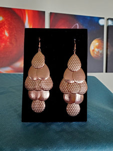 Chime Time - Copper Fish Hook Earrings. Fashion Fix Exclusive Dec. 2019