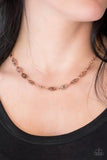 Daisy Dream - Copper Short Necklace