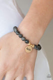 FAITH It, Till You Make It - Black Inspirational Stretchy Bracelet