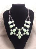 Goddess Glow - Green Short Necklace. Fashion Fix Exclusive March 2020