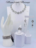 Magnificent Musings - White - Silver Complete Trend Blend Fashion Fix Set - Dec 2021