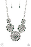 Glimpses Of Malibu - Green - Silver Complete Trend Blend Fashion Fix Set - Dec 2021