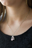 Time To Be Timeless - Pink Short Necklace