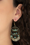 Herbal Remedy - Multi Leaf Fish Hook Earrings