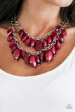 Royal Retreat - Red Short Necklace