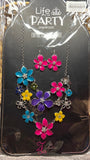 Multi Flower ZI - Multicolored Flowers ZI Collection Short Necklace - 2013 ZI Collection Brought Back LOP Necklace 2022