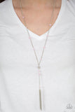 Out All Night - Brown, Blue, White, Pink, and Green Crystal-Like Beads Long Necklace