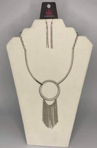 Pharaoh Paradise - Silver Short Necklace. Fashion Fix Exclusive