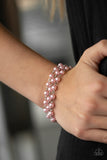 Stage Name - Silver - Pink - Blue - Green Pearls Clasp Bracelet