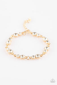 Twinkle Twinkle Little STARLET - Shiny Copper - Gold Clasp Bracelet